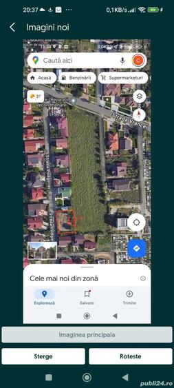 Teren de 700 mp, în Obor