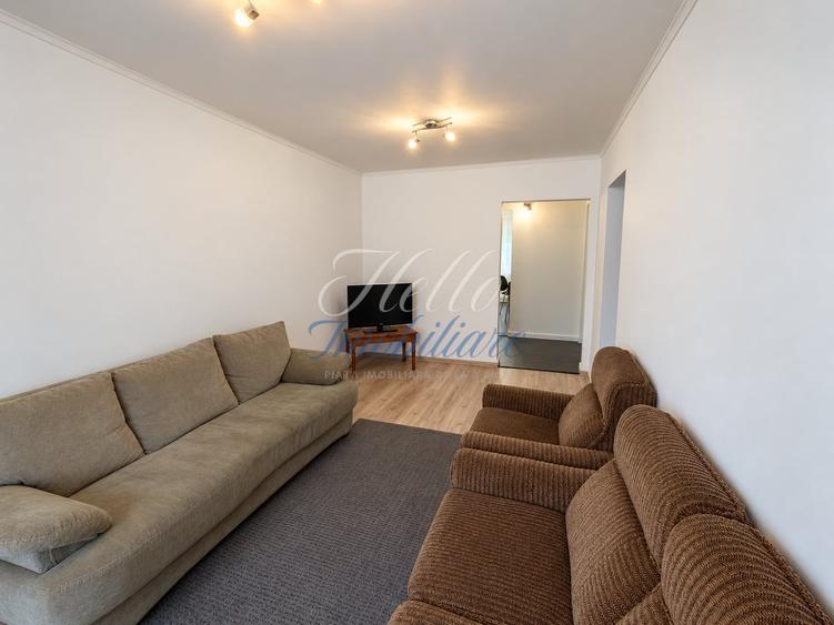 Apartament cu 3 camere decomandat, mobilat în Mărăști