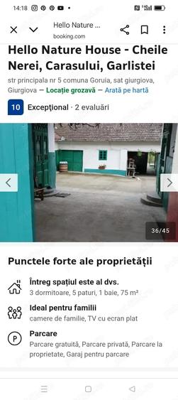 Casă cu 3 camere cu Teren 500 Mp în Giurgiova
