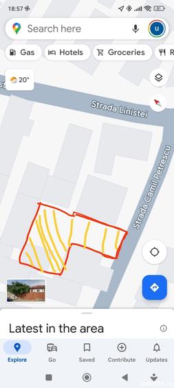 Teren de 280 mp, în Ultracentral