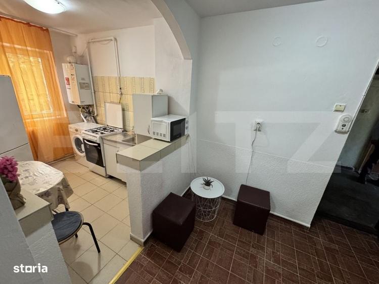 Apartament cu 2 camere semidecomandat în Central