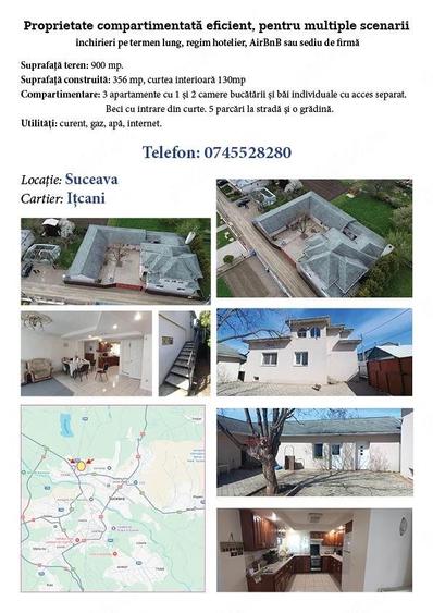 Casa de vanzare Suceava ideal AirBnB Triplex 356mp cu bai, bucatarii, utilitati separate 5 parcari - 7