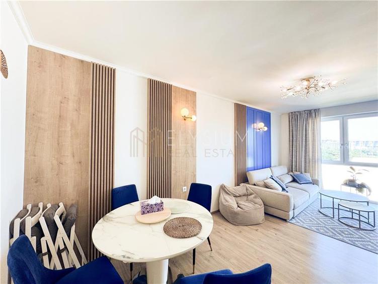 Apartament cu 2 camere semidecomandat în Floreasca
