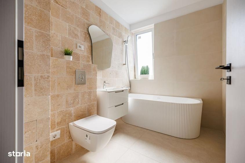 Apartament mobilat si utilat, terasa 12,80 mp, parcare subterana | Com - 12