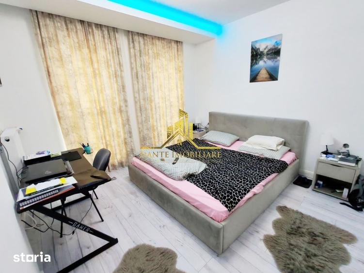 Apartament cu 2 camere semidecomandat, mobilat în Între Lacuri