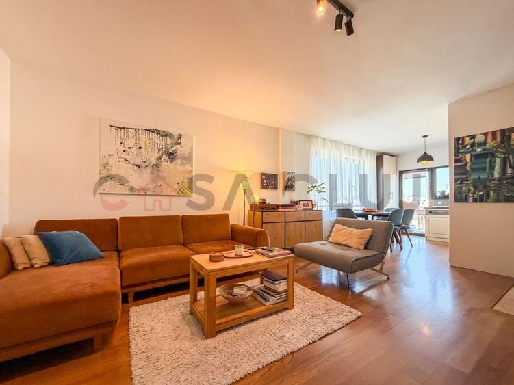Apartament cu 3 camere semidecomandat, mobilat în Bună Ziua