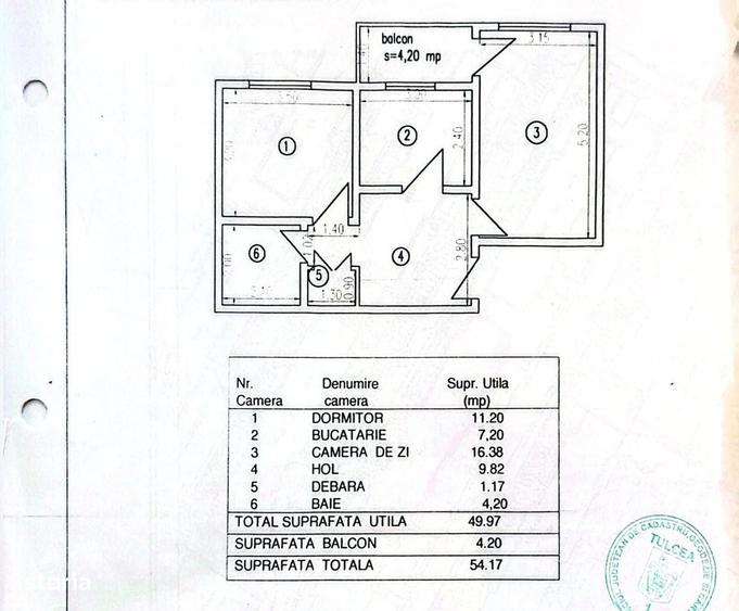 Apartament cu 2 camere decomandat în C5