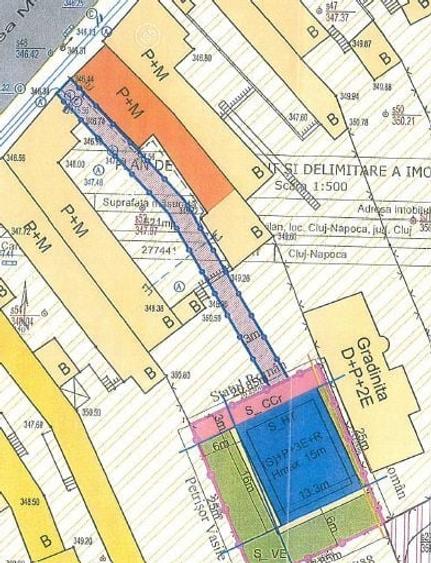 Teren Construcții intravilan de 500 mp, în Ultracentral