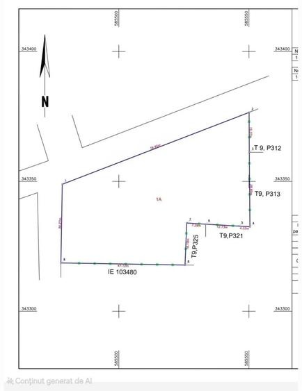 Teren Construcții intravilan de 2844 mp, în Central