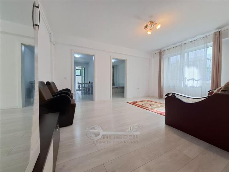 Apartament cu 2 camere semidecomandat, mobilat în Popas Păcurari