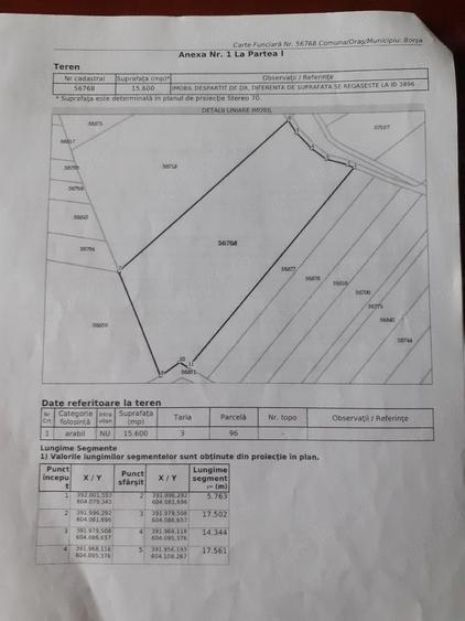 Teren de 15600 mp, în Giula