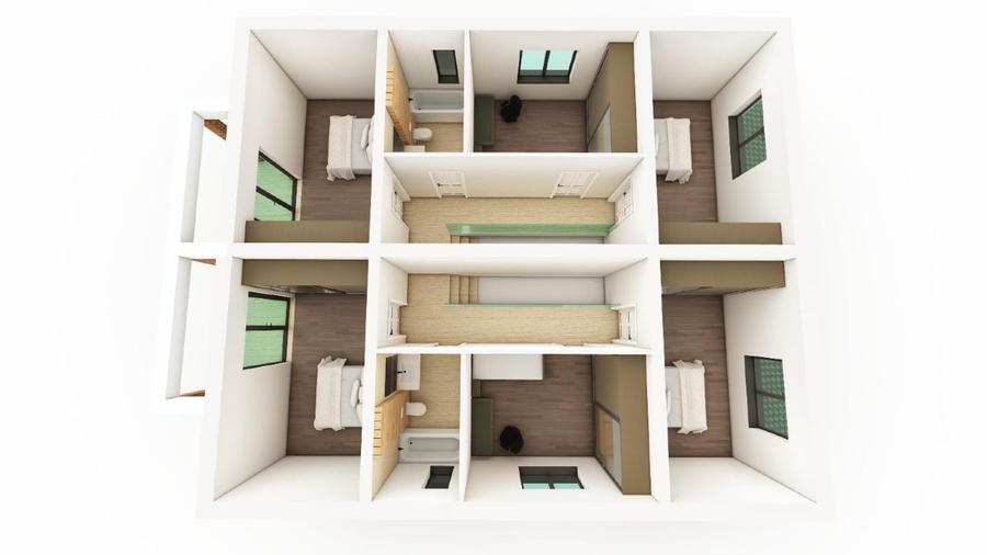 Duplex cu 4 camere cu Canalizare în Sânmihaiu Român