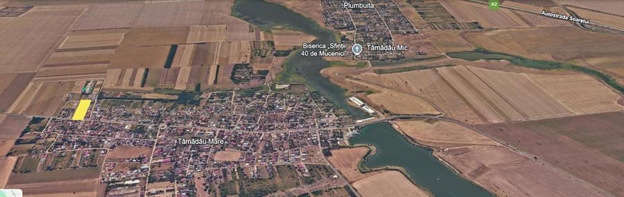 Teren Construcții intravilan de 5000 mp, în Tămădău Mare