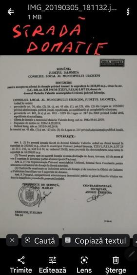Teren Construcții intravilan de 500 mp, în Central