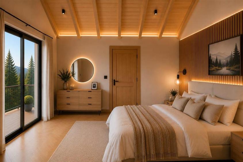 Casă cu 3 camere cu Teren 1000 Mp în Bran