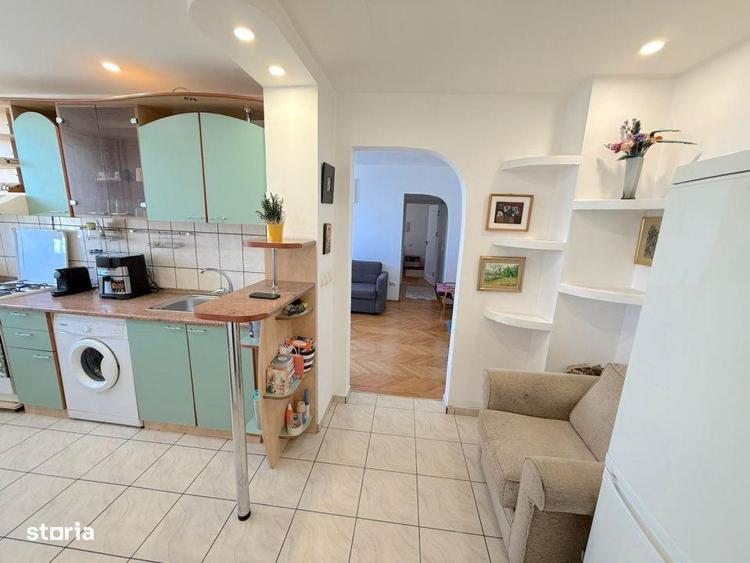 Apartament cu 2 camere, mobilat în Matei Voievod