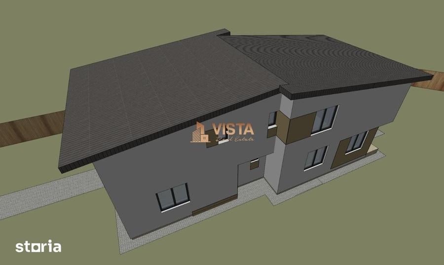 Casa tip duplex 130 mp utili, teren 500mp, toate utilitatile, Stupini, - 7