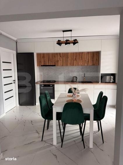 Apartament 2 camere Green Residence, 62 mp + 2 terase, mobilat, parcar - 6
