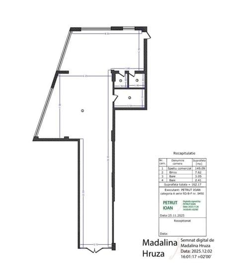Spațiu comercial, de 162.16999816895 mp, în Sebastian