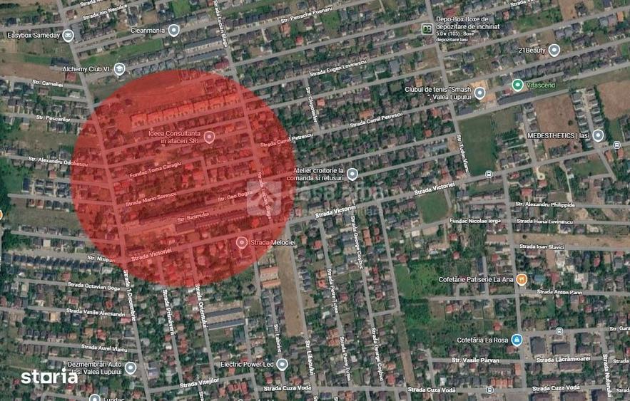 OPORTUNITATE! Valea Lupului - teren 4741 mp, toate utilitatile, POT 35 - 1