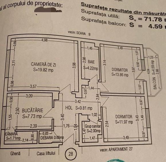 APARTAMENT 3 CAMERE DECOMANDAT CONFORT MAXIM ZONA BRATIANU - CORA - 16