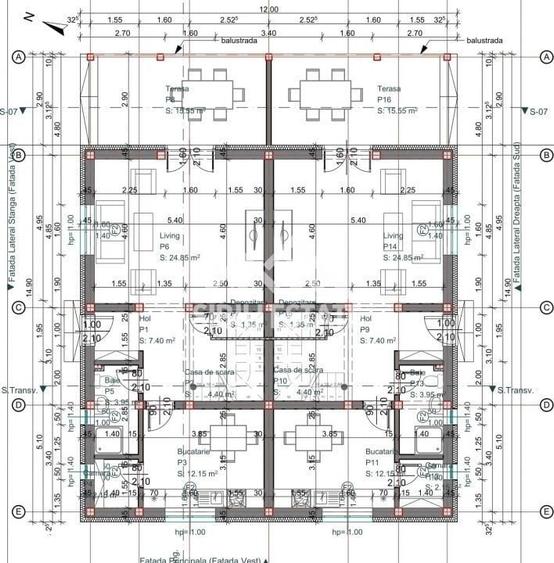 Casă cu 4 camere cu Teren 260 Mp în Central