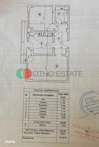 Apartament cu 2 camere decomandat în Tudor Vladimirescu