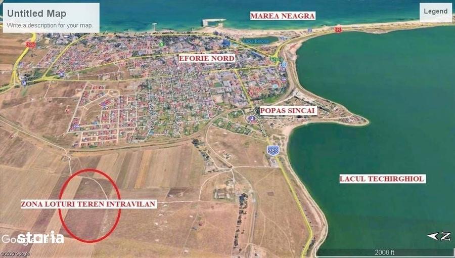 Teren de 517 mp, în Agigea