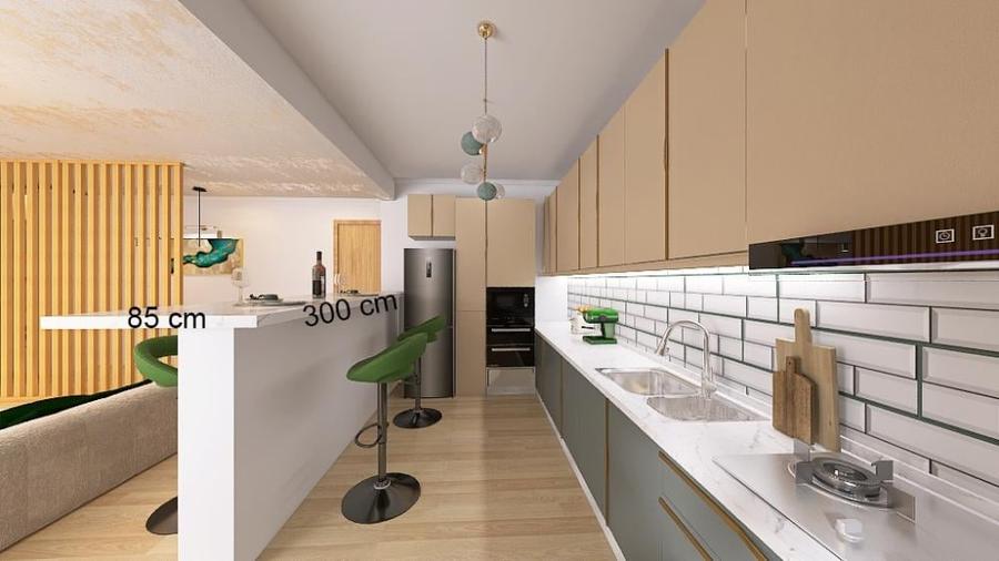 Apartament cu 2 camere în Titan