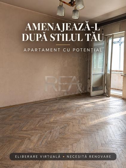 Apartament cu 2 camere decomandat în Obor