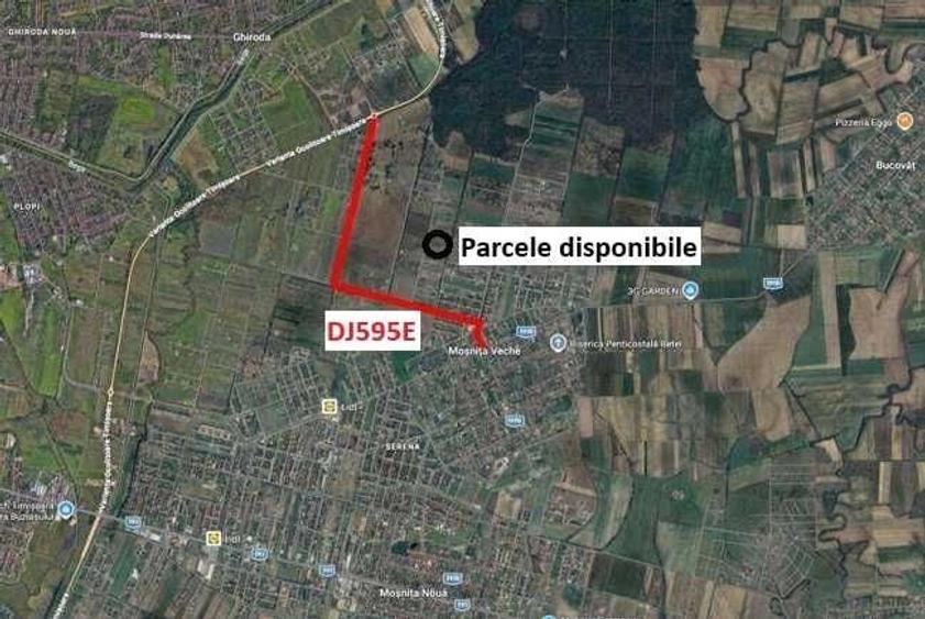 Teren de 675 mp, în Moșnița Veche