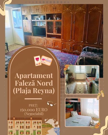 Apartament cu 2 camere decomandat, mobilat în Faleza Nord