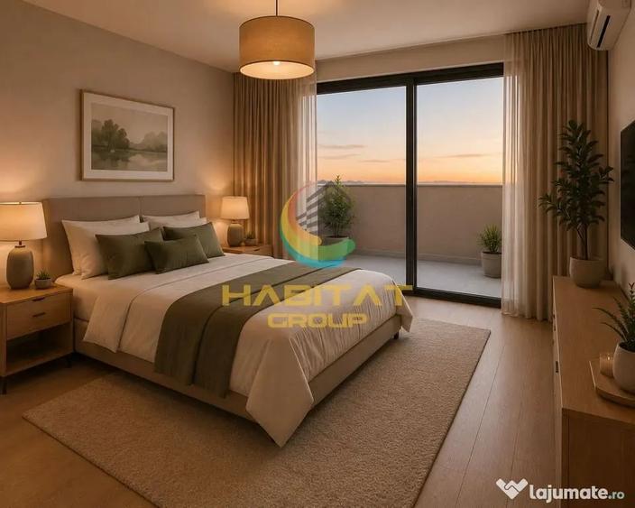 Apartament cu 3 camere decomandat în Titan