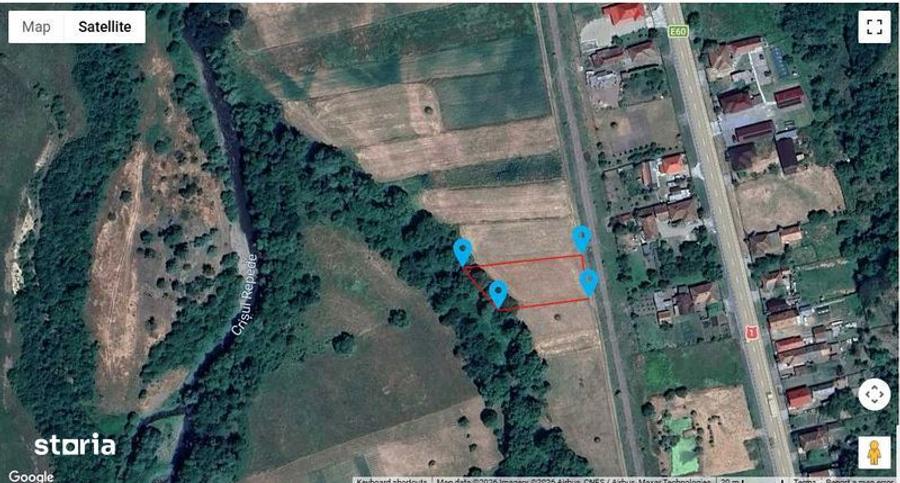 Teren de 1233 mp, în Poieni