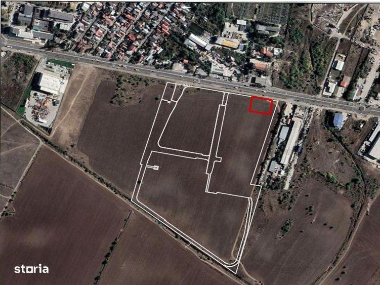 Teren de 2387 mp, în Jilava