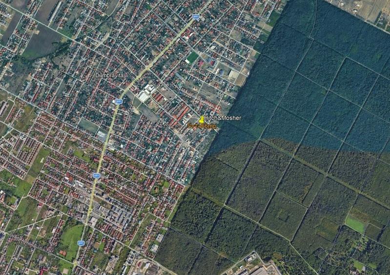 Teren Construcții intravilan de 1466 mp, în Dumbrăvița