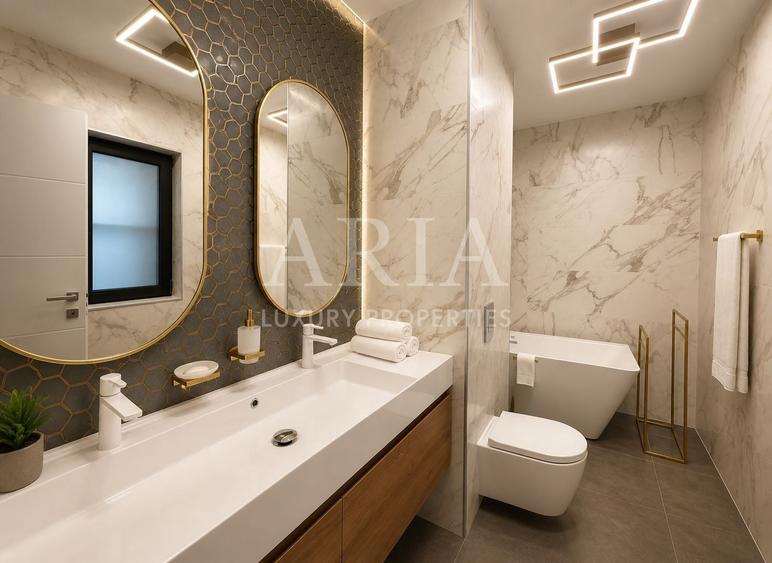 Apartament cu 4 camere decomandat, mobilat în Pipera