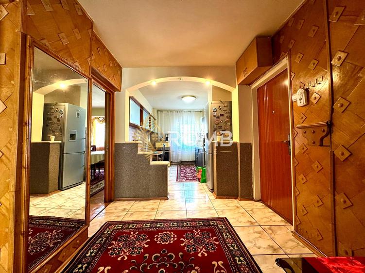 Apartament cu 3 camere decomandat, mobilat în Mănăștur