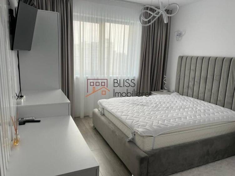 Apartament cu 3 camere semidecomandat, mobilat în Pipera