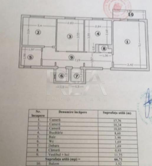 3 camere, 9/10, bloc 1979, anvelopat-Gorjului-Valea Lunga - 10