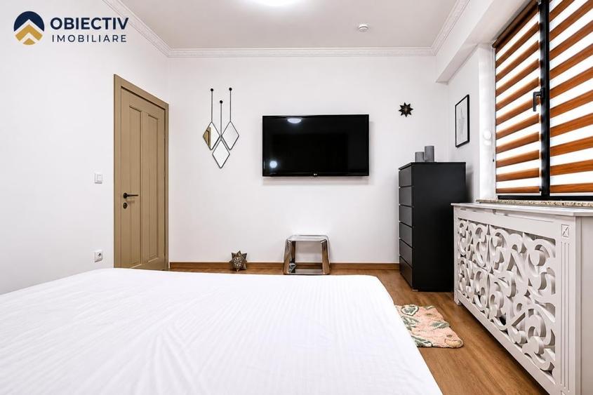Apartament cu 2 camere semidecomandat, mobilat în Calea Romanului