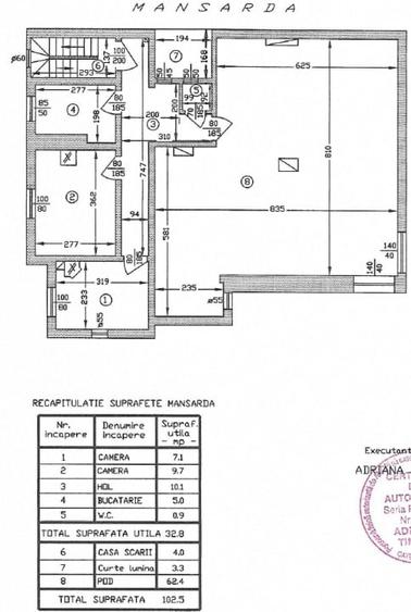 Apartament cu 3 camere decomandat în Decebal