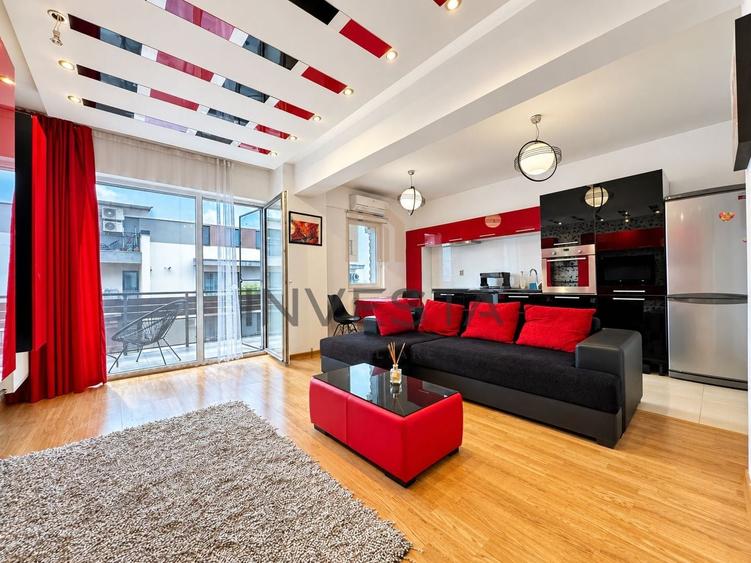 Apartament cu 2 camere semidecomandat, mobilat în Bună Ziua
