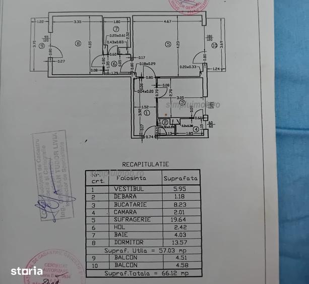 Apartament cu 2 camere în Jilava