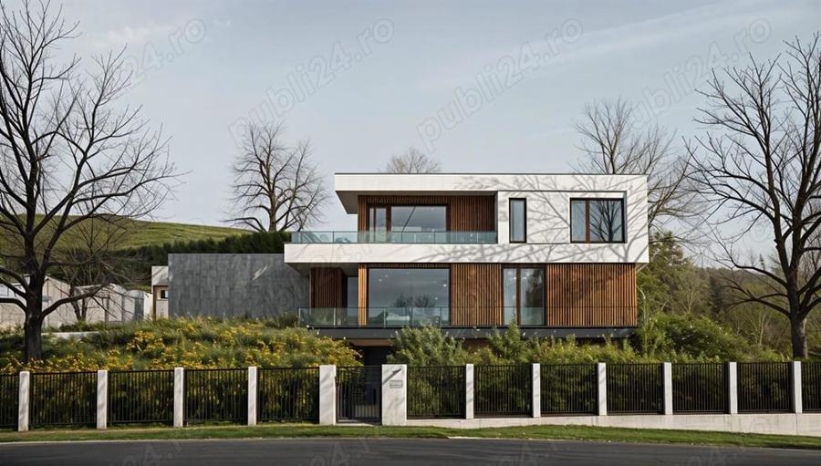 Teren intravilan cu proiect autorizat casa P+E, Sungarden, Baciu, Cluj - 1