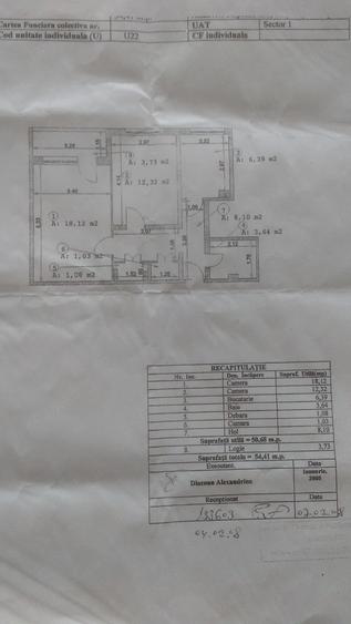 Apartament cu 2 camere decomandat în Domenii