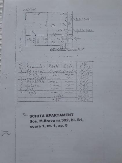 Garsonieră decomandată în Mihai Bravu