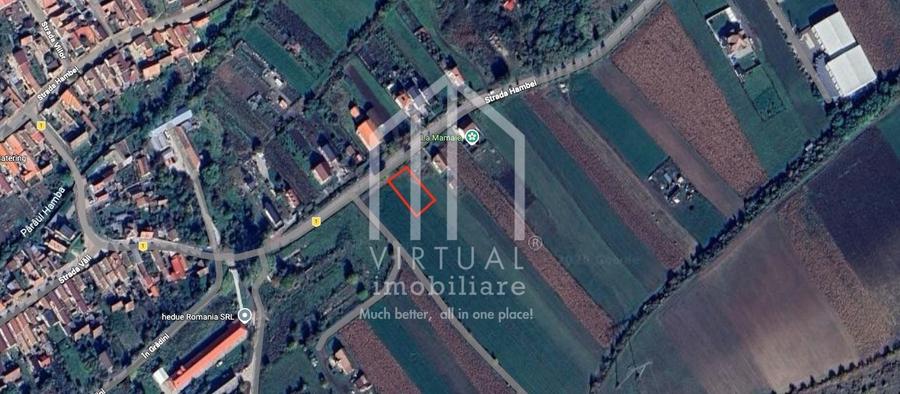 Teren Construcții intravilan de 1008 mp, în Șura Mare