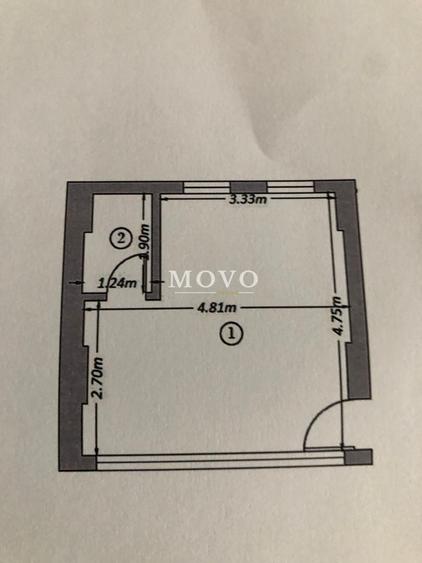 Spațiu comercial, de 22 mp, în Soarelui
