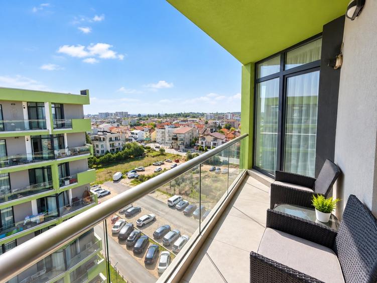 Apartament cu 2 camere decomandat, mobilat în Mamaia-Sat